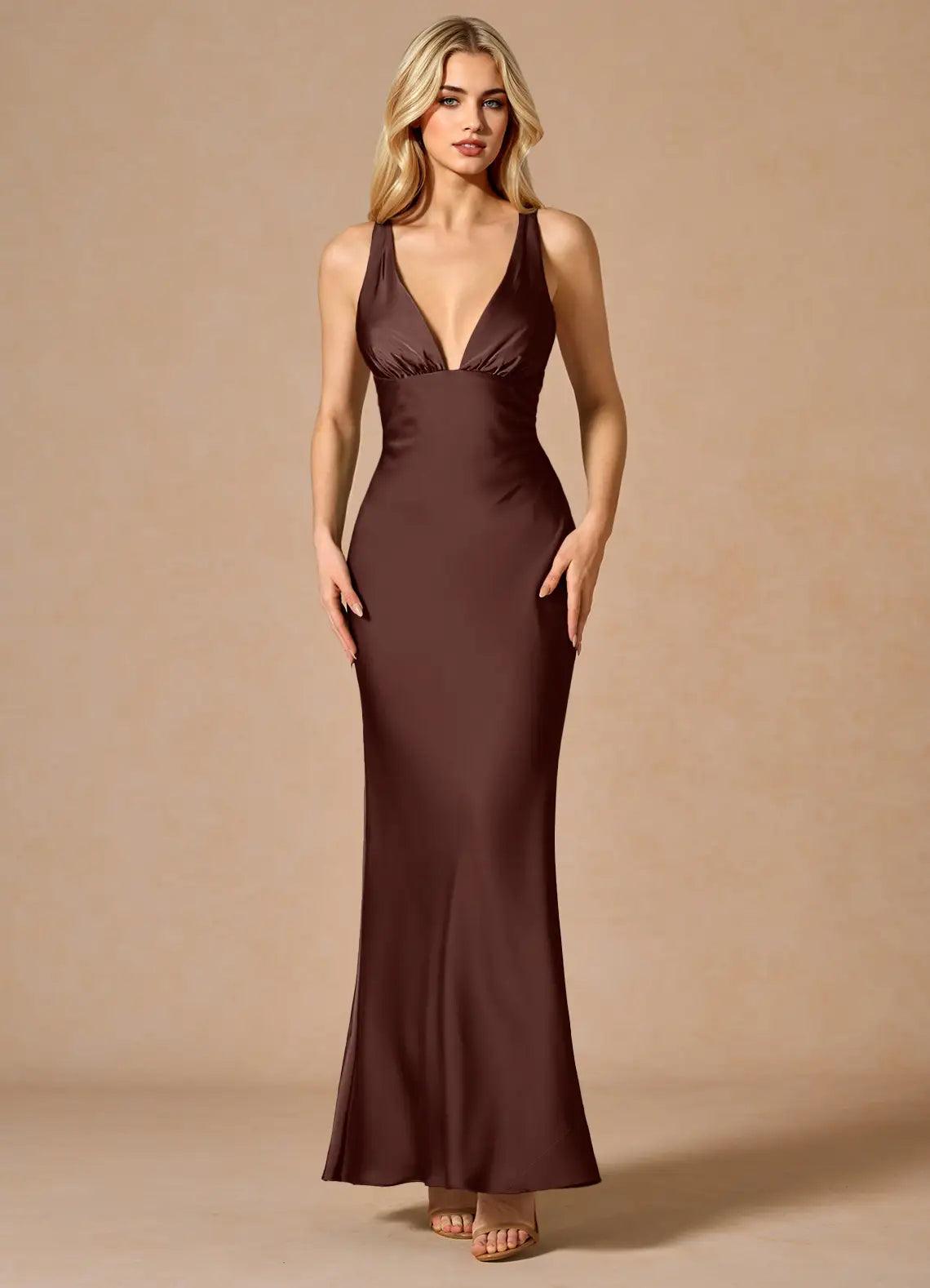 Mermaid Floor-Length Wedding Dress - Yihuiw by Yihuiw