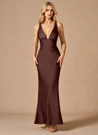Mermaid Floor-Length Wedding Dress - Yihuiw by Yihuiw