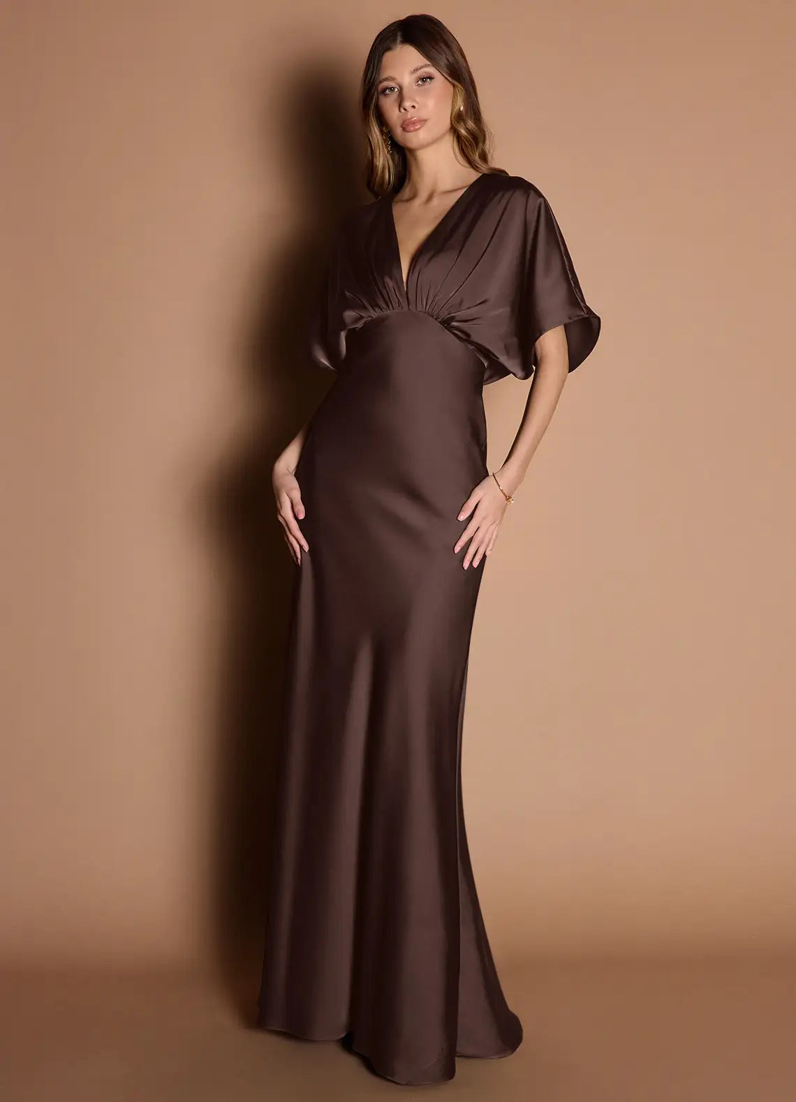 Mermaid Satin Floor-Length Wedding Dress - Yihuiw by Yihuiw