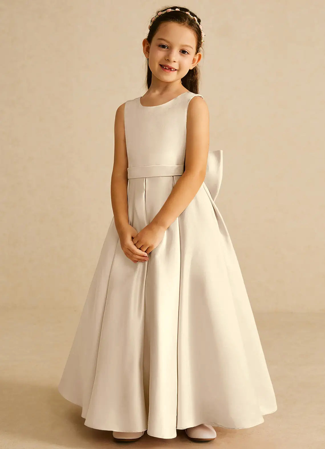 A-Line Sleeveless Floor-Length Formal Dress - Yihuiw by Yihuiw