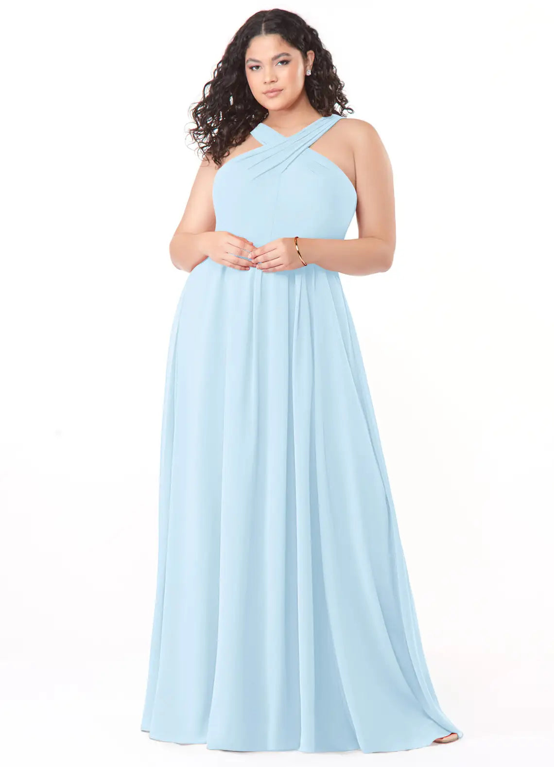 Floor-Length Wedding Dress - Yihuiw by Yihuiw