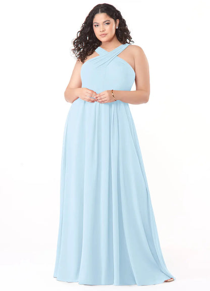 Floor-Length Wedding Dress - Yihuiw by Yihuiw