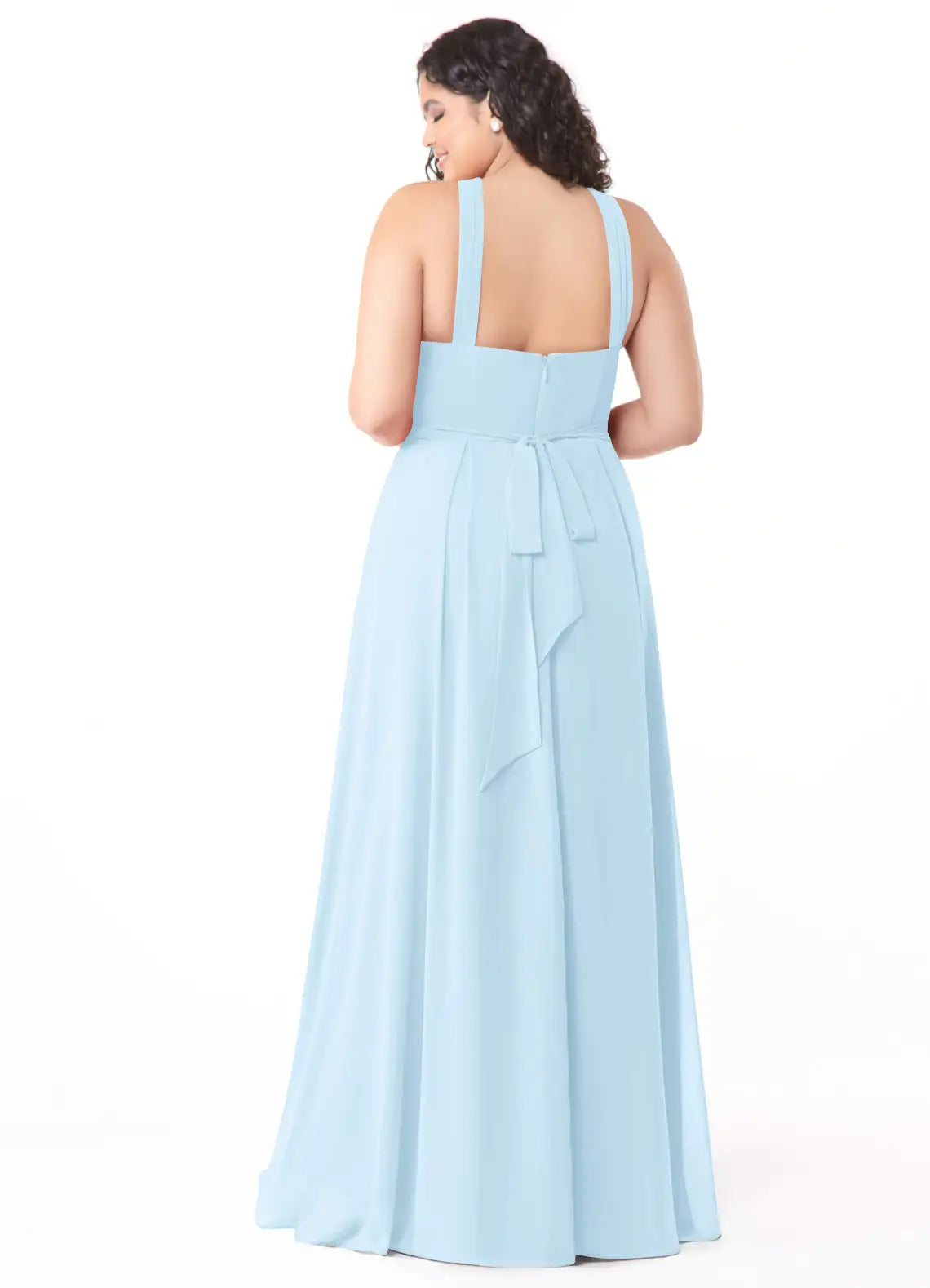 Floor-Length Wedding Dress - Yihuiw by Yihuiw