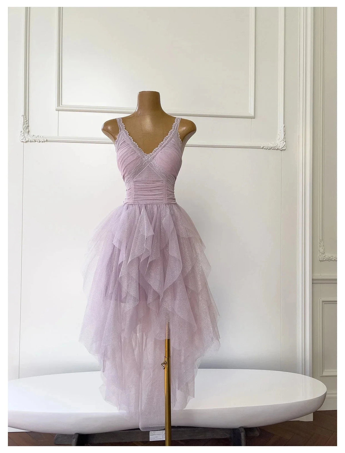 Cute A line Straps Tulle Pink Layers Short Mini Formal 8th Grade Homecoming Dresses Middle School Short Cocktail Dress Hoco Outfits simple gentle atmospheric and unique desi Bring summer colors to enhance whiteness by YiHuiw