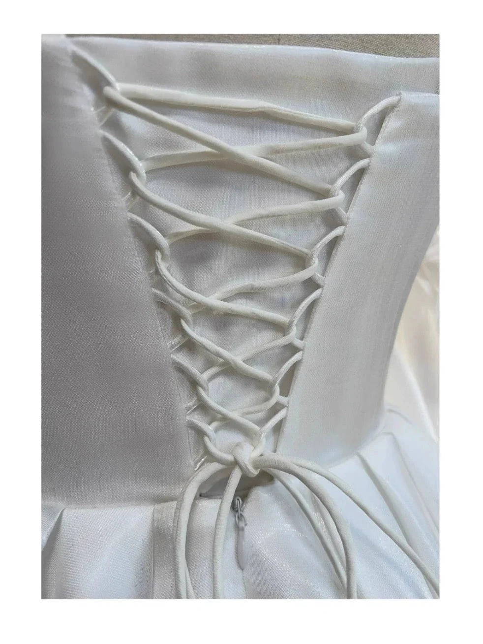 Cute A line Straps White Corset Back Mini Short Formal Cocktail Dress Homecoming Dresses Summer Middle School Hoco Dress Homecoming Outfits 19th Birthday Outfit by YiHuiw