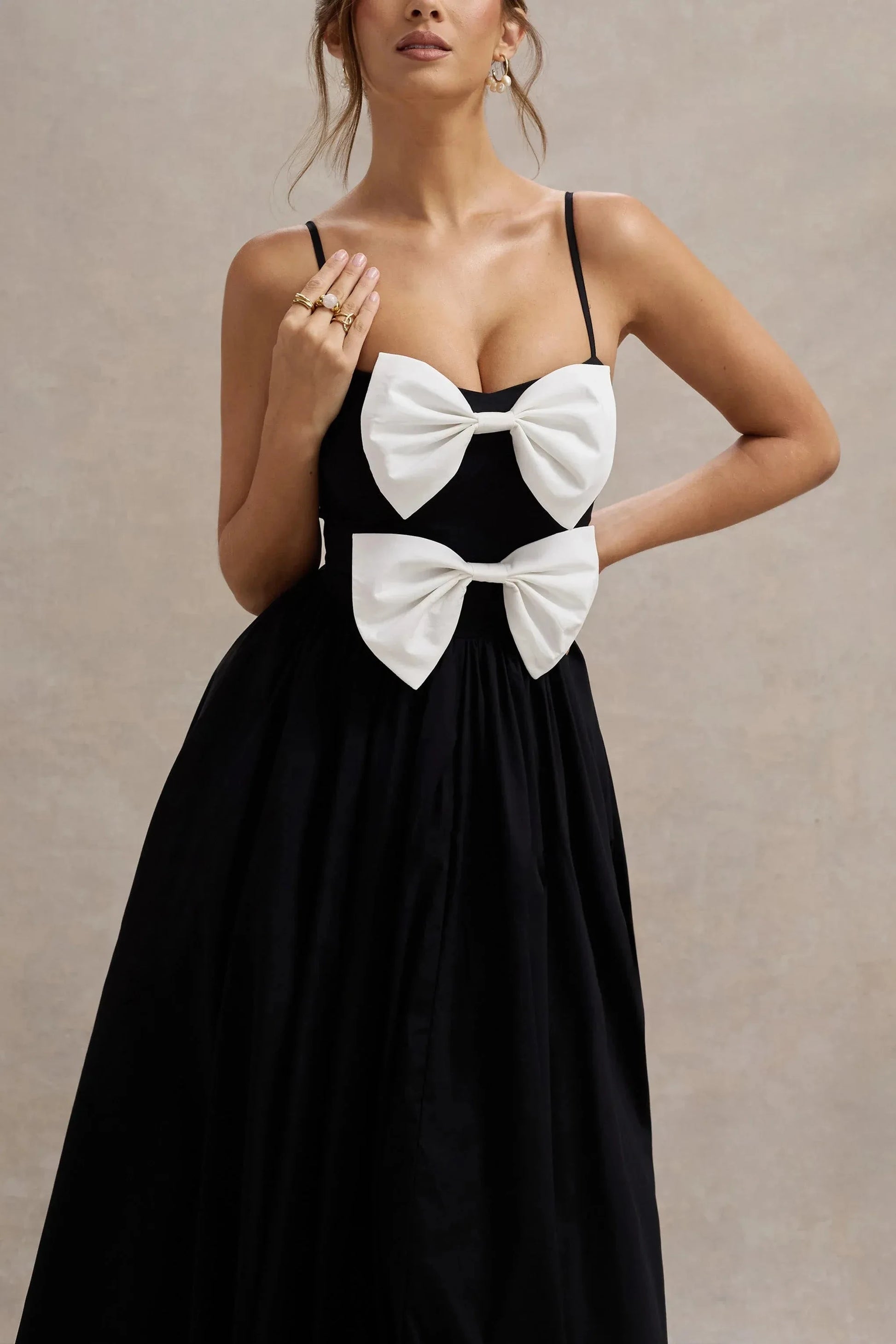 Daring A Line Strapless Sleeveless Bow Accent Floor Length Prom Dress by YiHuiw