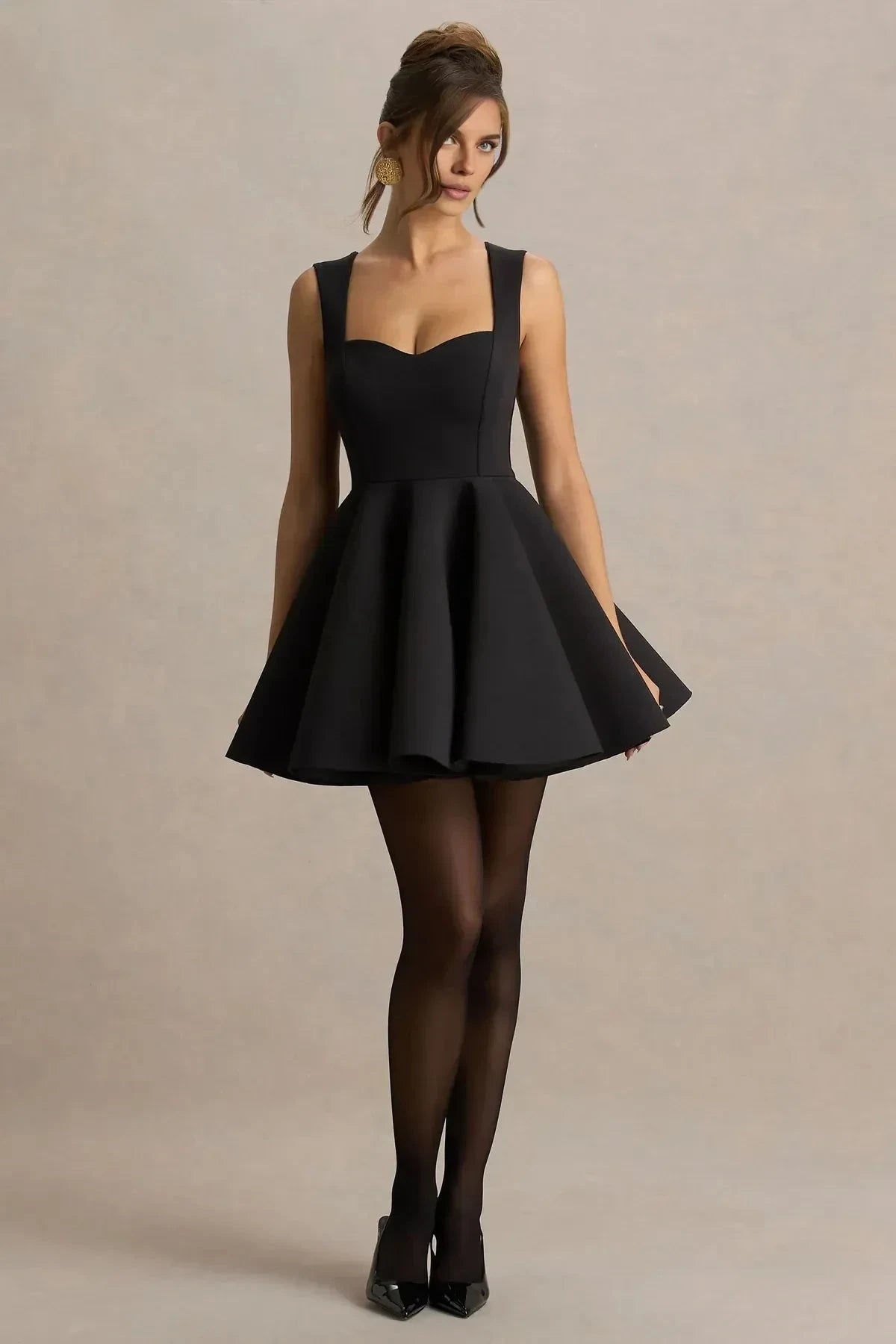Daring A Line Sweetheart Neck Sleeveless Open Back Short Prom Dress by YiHuiw
