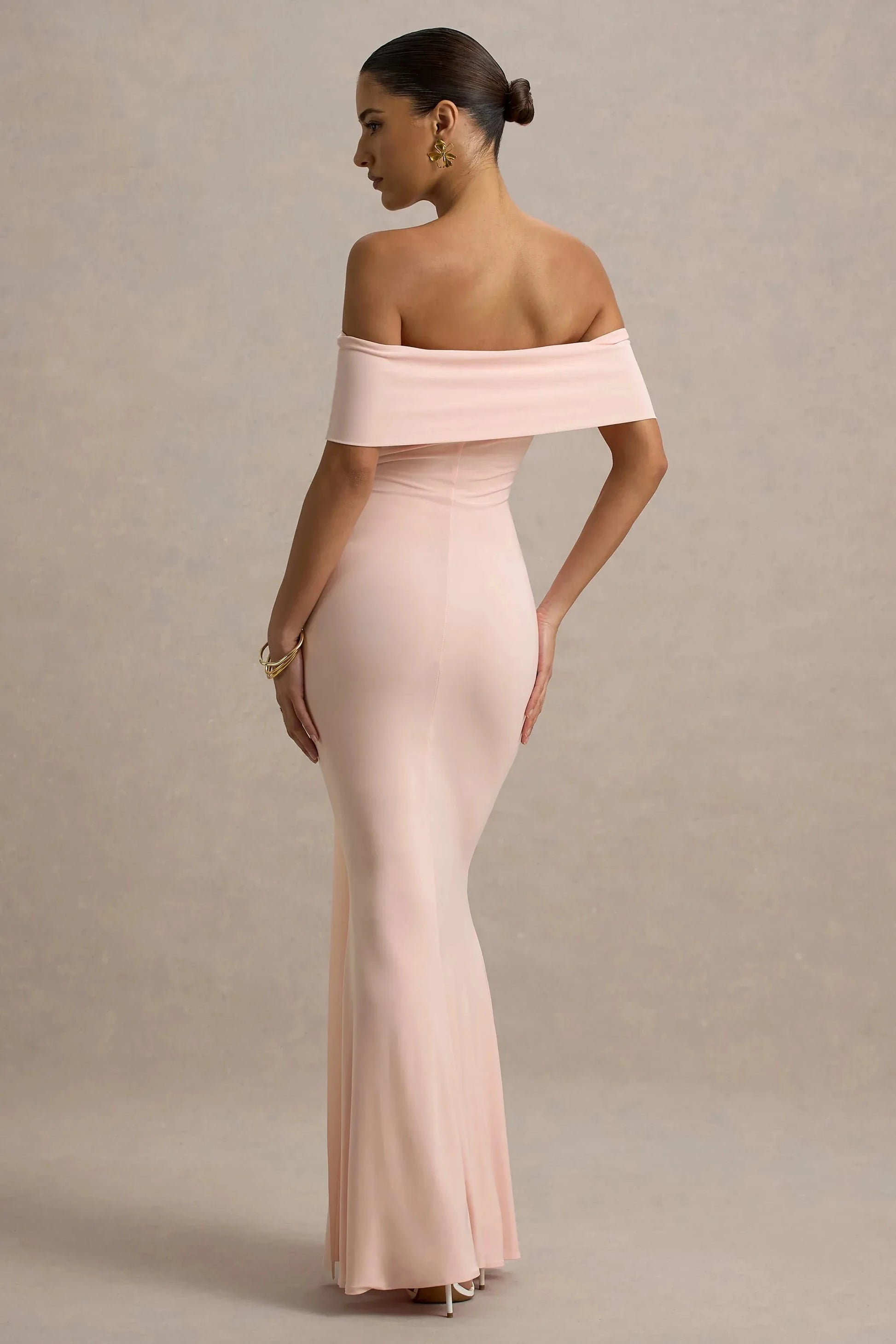 Daring Mermaid Off Shoulder Sleeveless Ruched Floor Length Evening Dress by YiHuiw