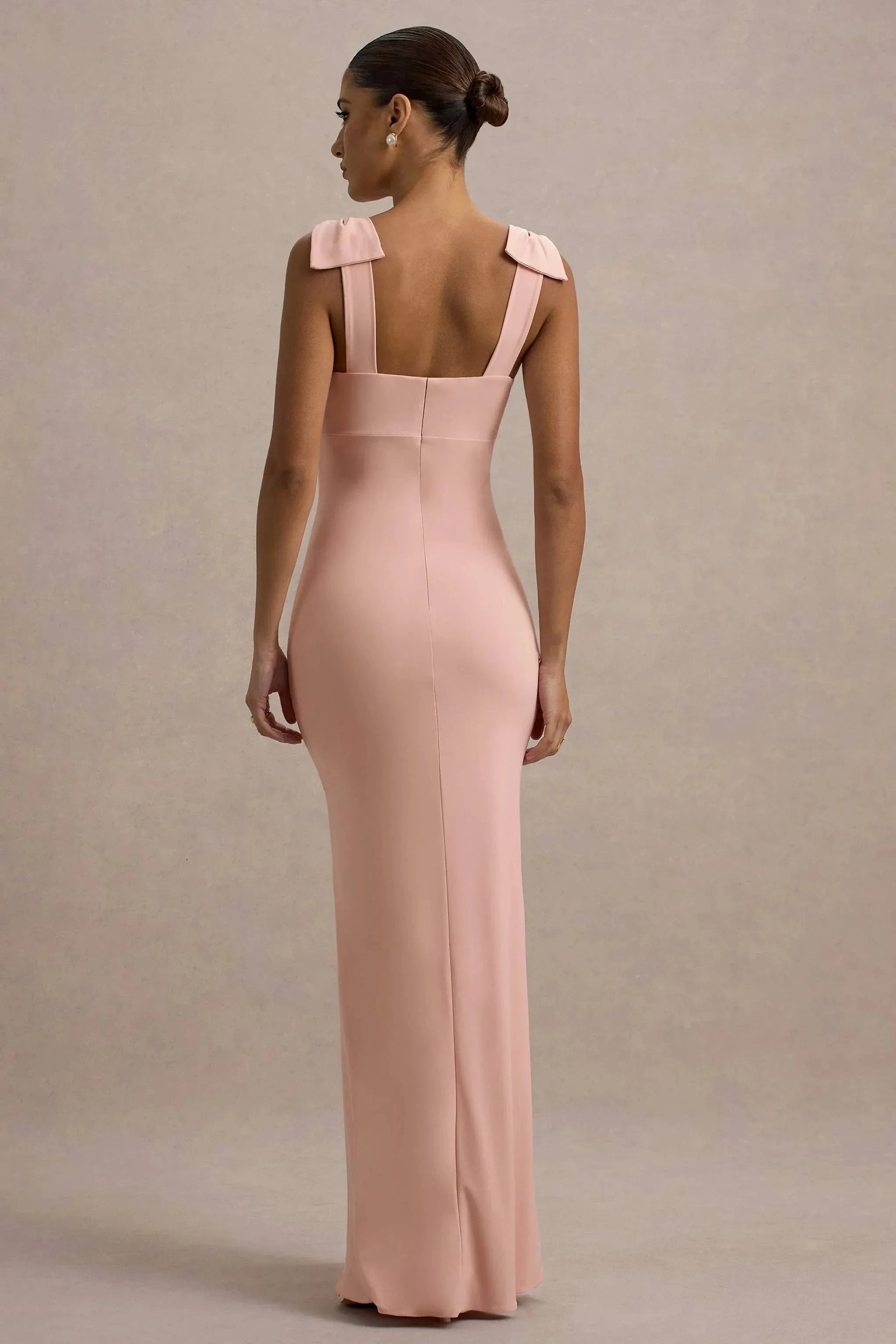 Daring Mermaid Sweetheart Neck Sleeveless Bow Strap Floor Length Prom Dress by YiHuiw