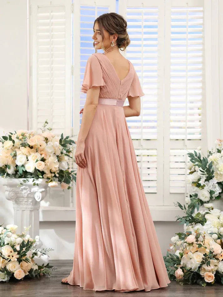 Satin Mini Wedding Dress - Yihuiw by Yihuiw