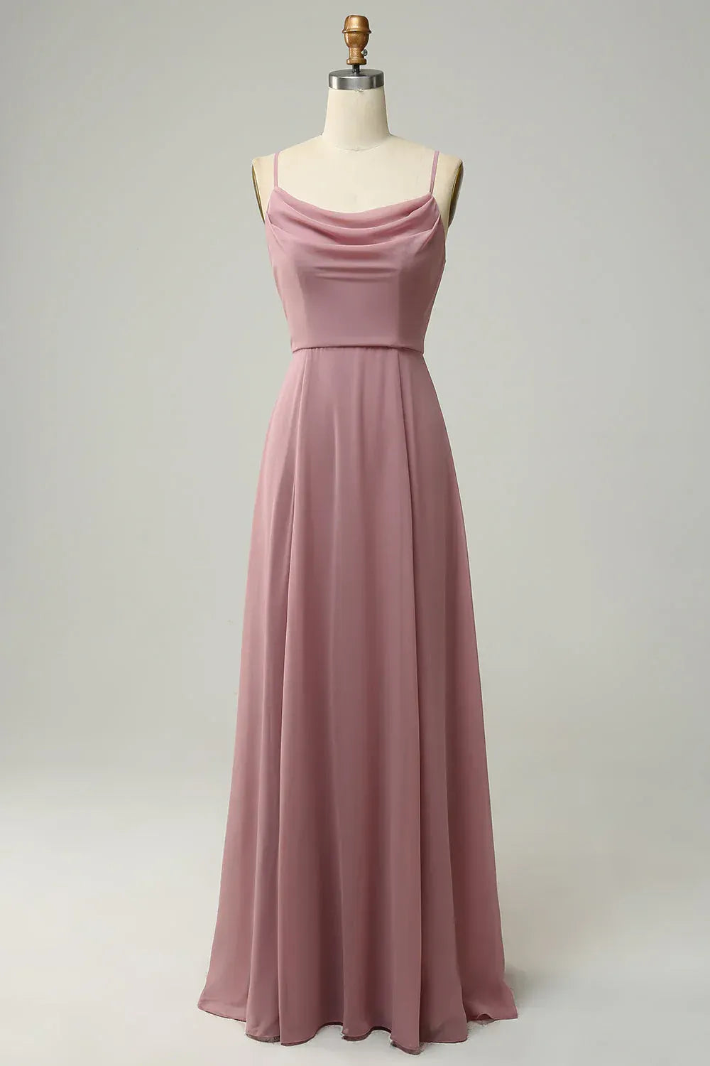 Spaghetti Strap Chiffon Wedding Dress - Yihuiw by Yihuiw