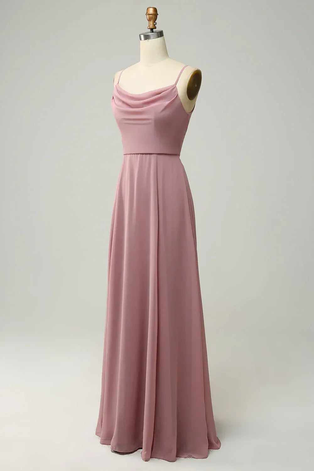 Spaghetti Strap Chiffon Wedding Dress - Yihuiw by Yihuiw