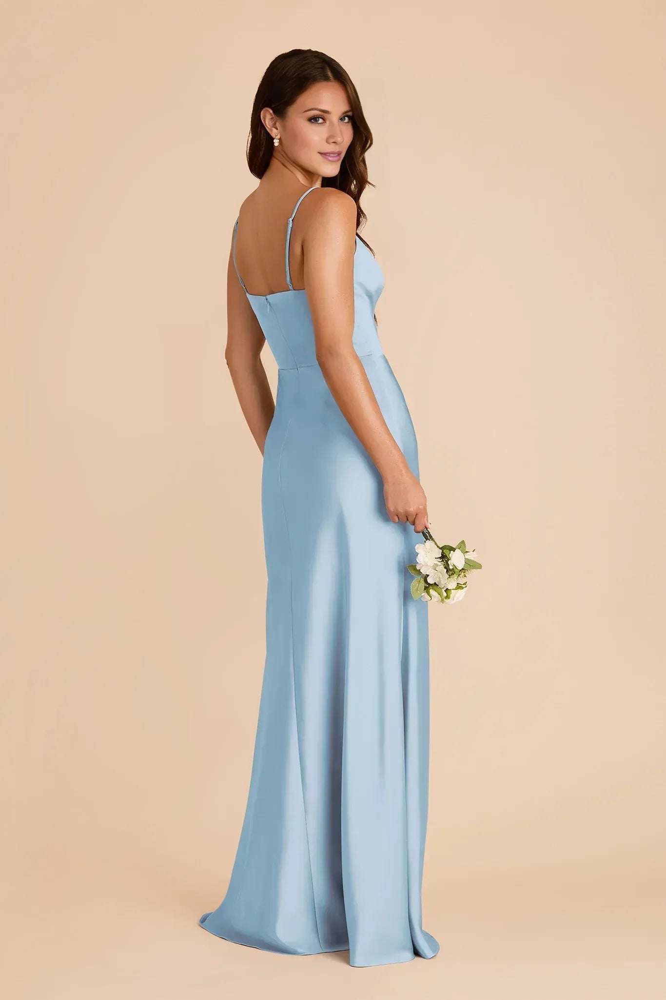 Mermaid Sweetheart Satin High Slit Wedding Dress - Yihuiw by Yihuiw