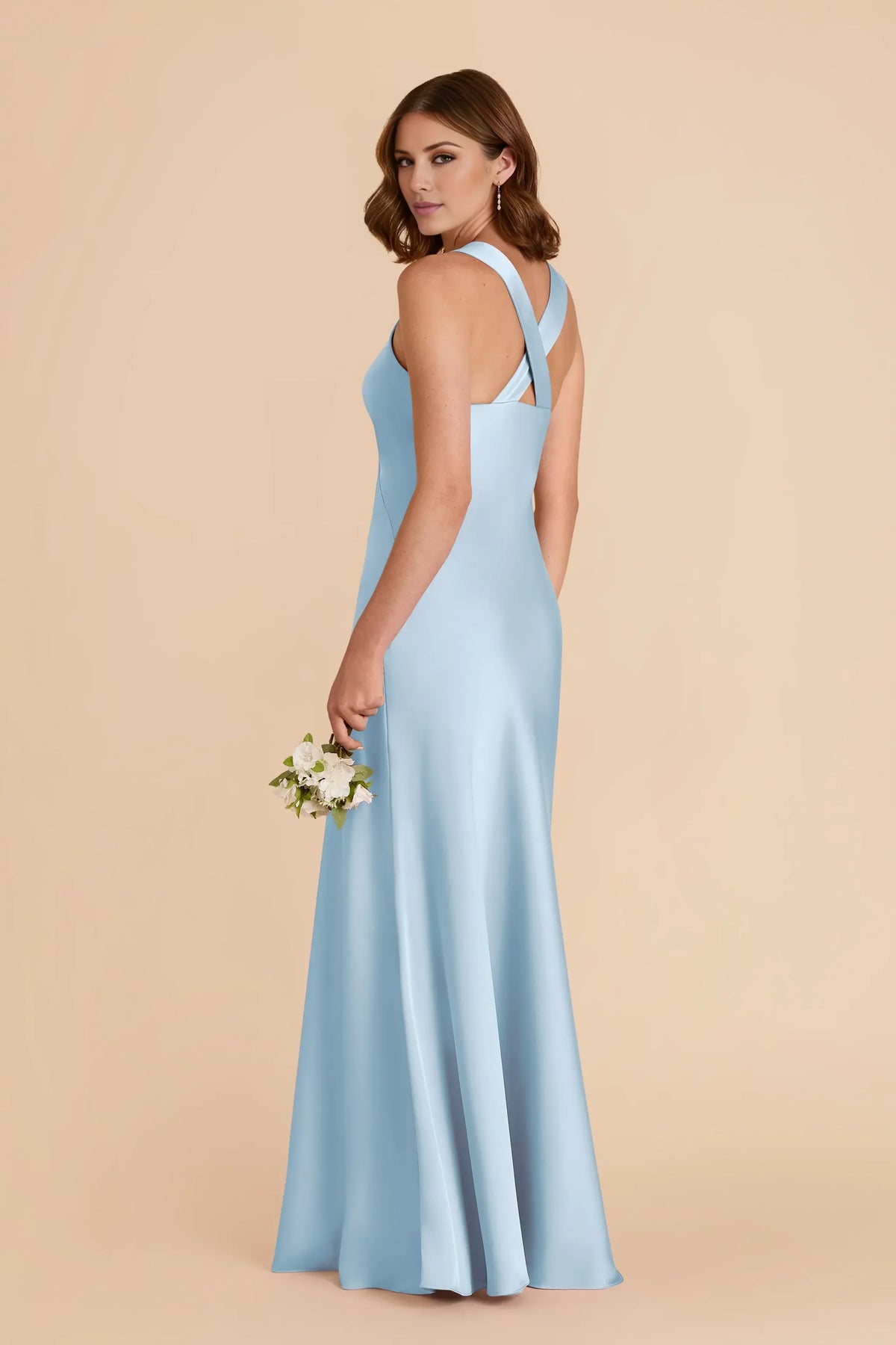 Mermaid Satin Wedding Dress - Yihuiw by Yihuiw