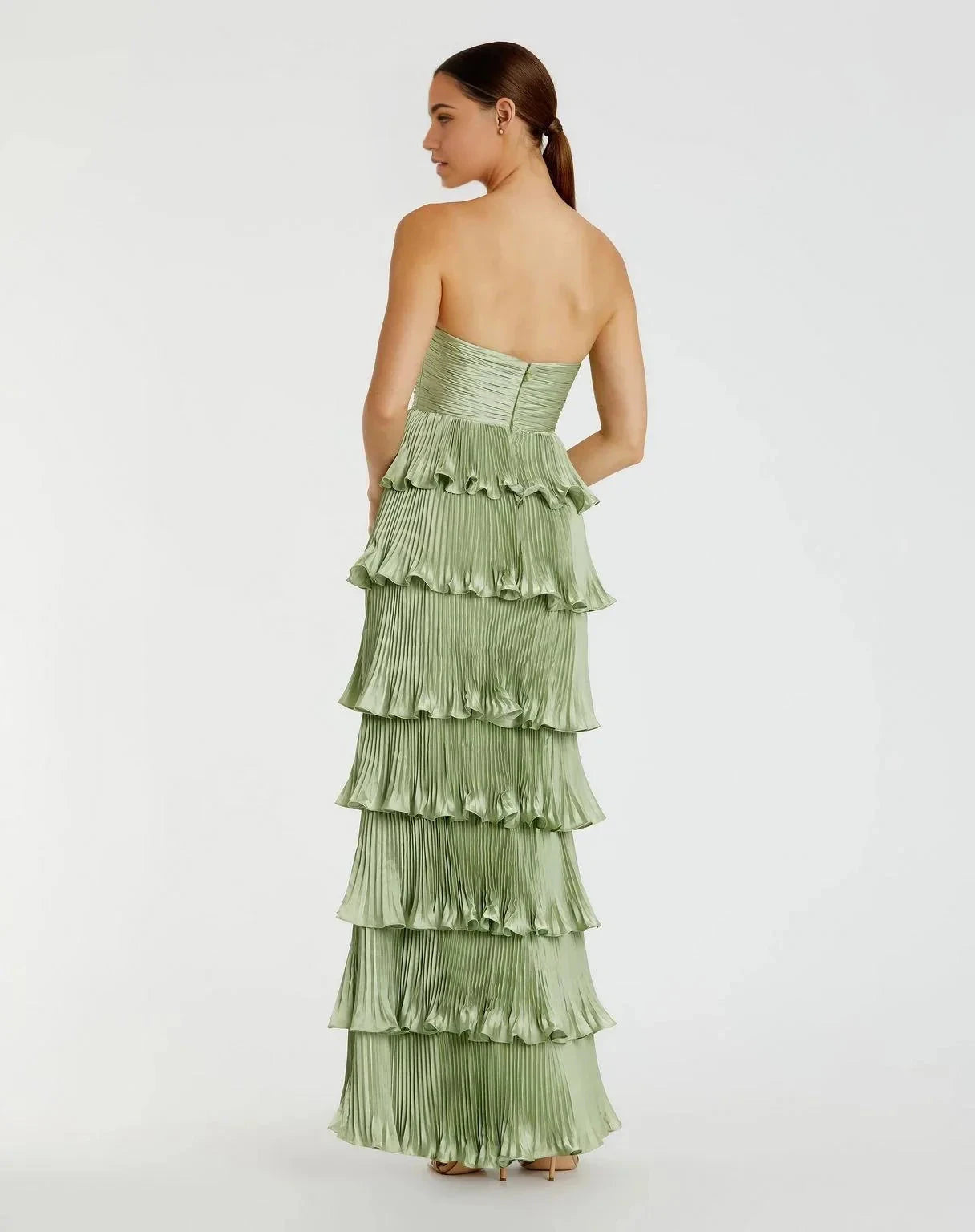 Elegant A-Line Sweetheart Sleeveless Open Back Floor Length Prom Dress by YiHuiw