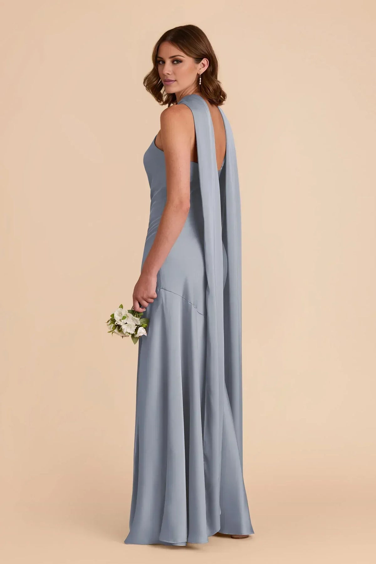Mermaid Halter Sleeveless Floor-Length Wedding Dress - Yihuiw by Yihuiw