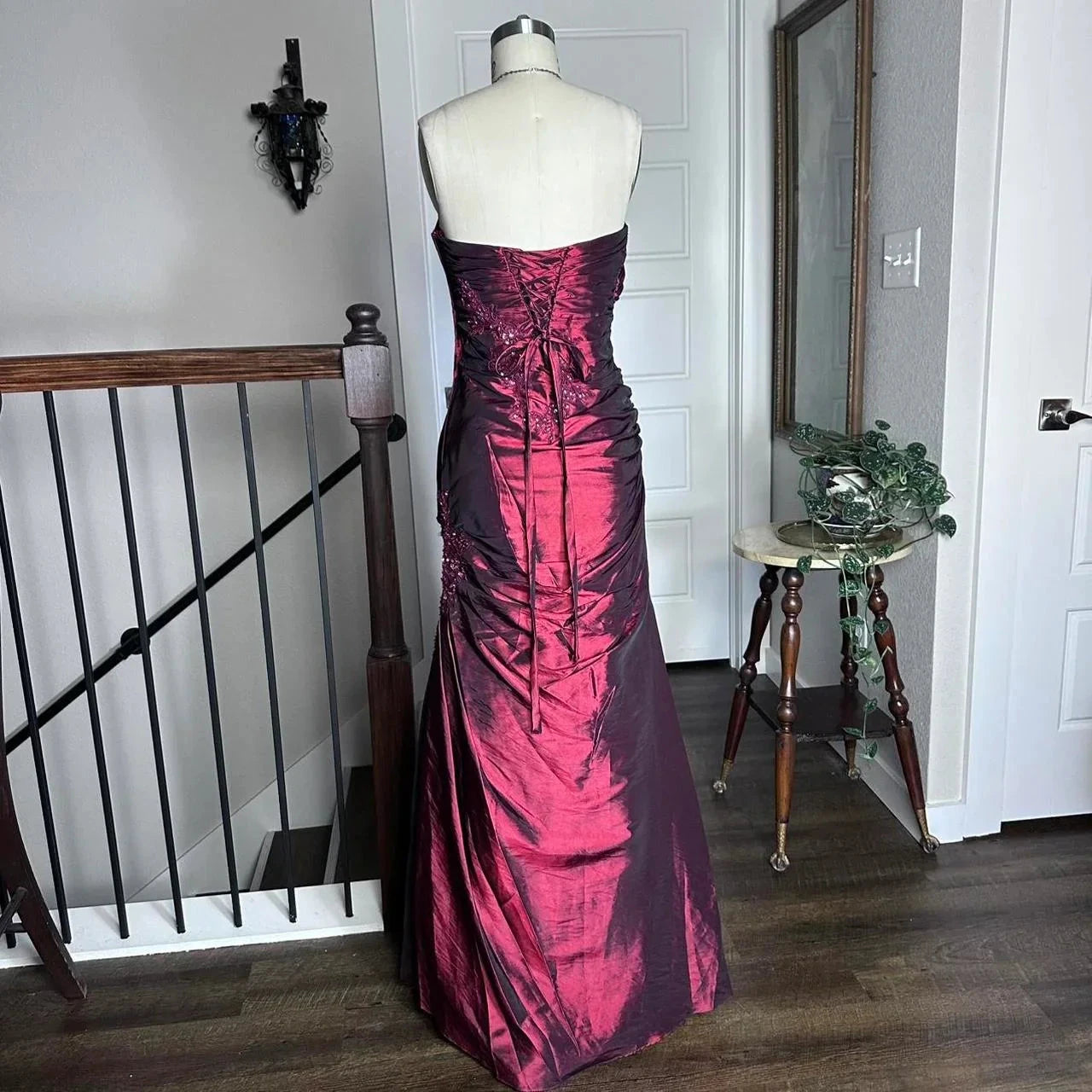 Evening Dress Birthday Party Dress Ball Gown Graduation Dress simple gentle atmospheric and unique desi Bring summer colors to enhance whiteness by YiHuiw