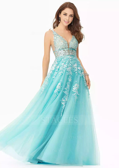 Vestidos de graduación exquisitos y hermosos de satén de gasa con estampado de línea A, detalles de lentejuelas y aire elegante