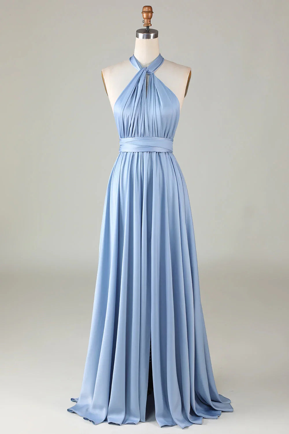 A-Line Sleeveless Backless Floor-Length Wedding Dress - Yihuiw by Yihuiw