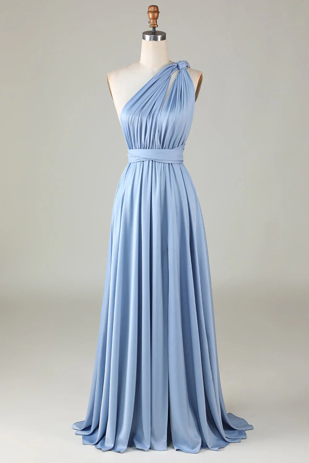 A-Line Sleeveless Backless Floor-Length Wedding Dress - Yihuiw by Yihuiw