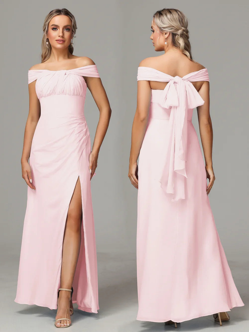 Mermaid Sleeveless Backless Floor-Length Wedding Dress - Yihuiw by Yihuiw