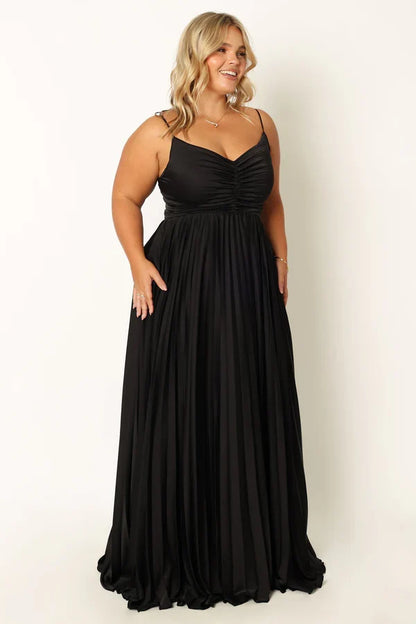 Sweetheart Pleated Floor-Length Wedding Dress - Yihuiw by Yihuiw