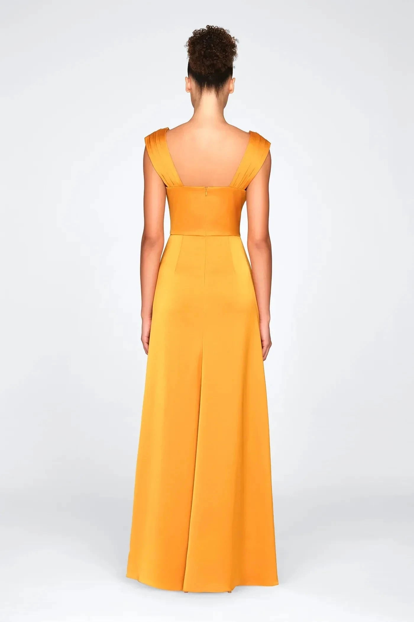 Graceful Sheath Cowl Neck Sleeveless Back Zipper Floor Length Prom Dress by YiHuiw