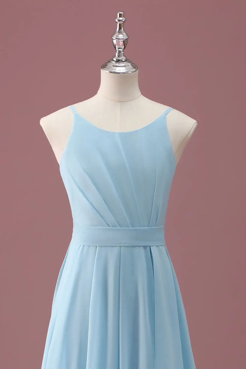 A-Line Spaghetti Strap Sleeveless Ruffled Wedding Dress - Yihuiw by Yihuiw