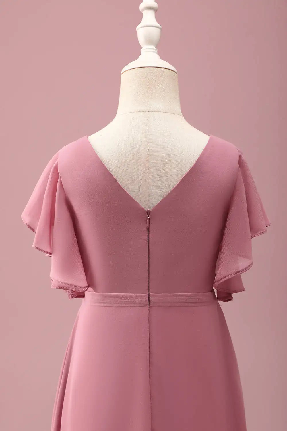 A-Line V-Neck Ruched Wedding Dress - Yihuiw by Yihuiw
