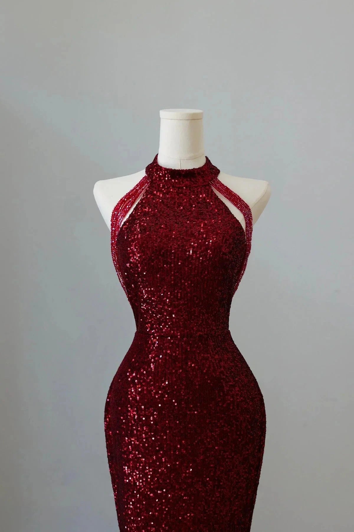 Long Prom Dress Mermaid Evening Party Dress simple gentle atmospheric and unique desi Brin by YiHuiw
