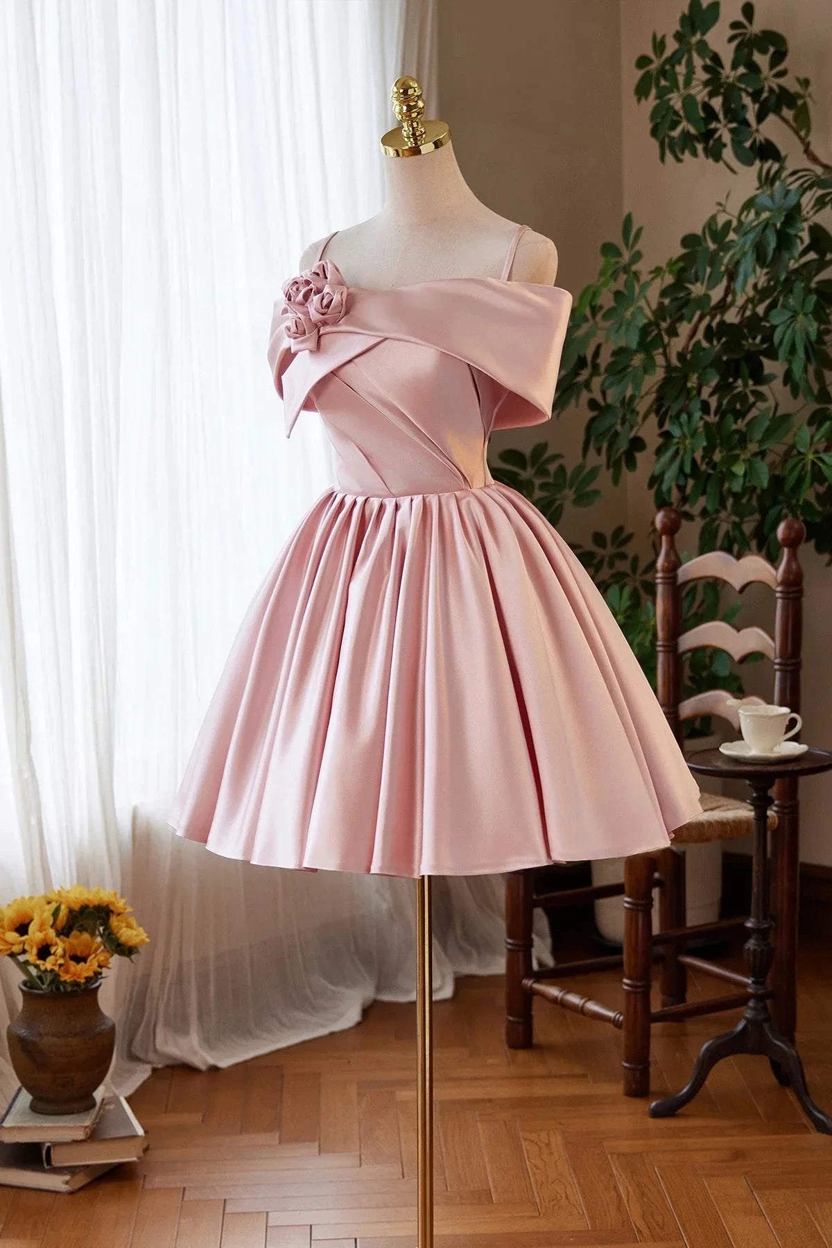 Long Prom Dress Off the Shoulder Homecoming Party Dress simple gentle atmospheric and unique desi Brin by YiHuiw