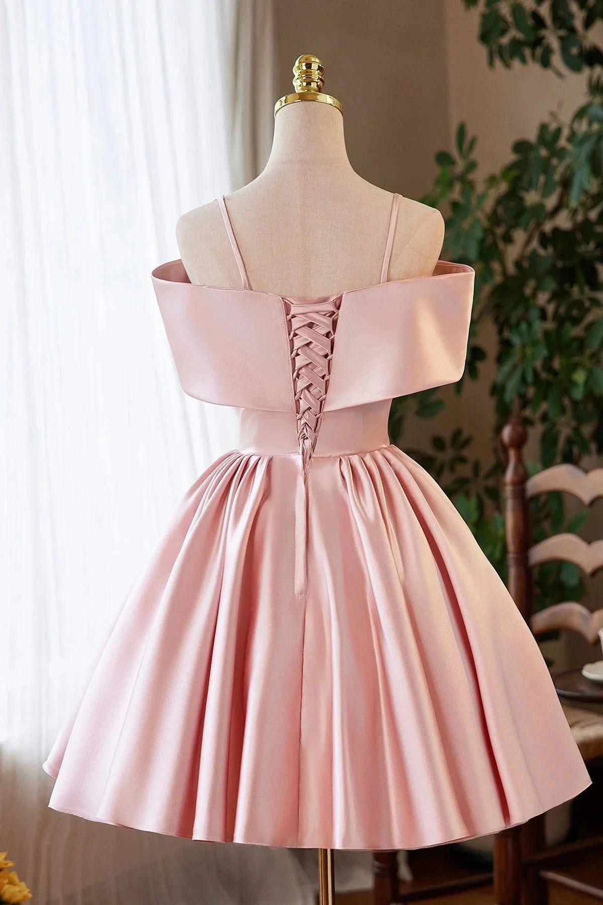 Long Prom Dress Off the Shoulder Homecoming Party Dress simple gentle atmospheric and unique desi Brin by YiHuiw