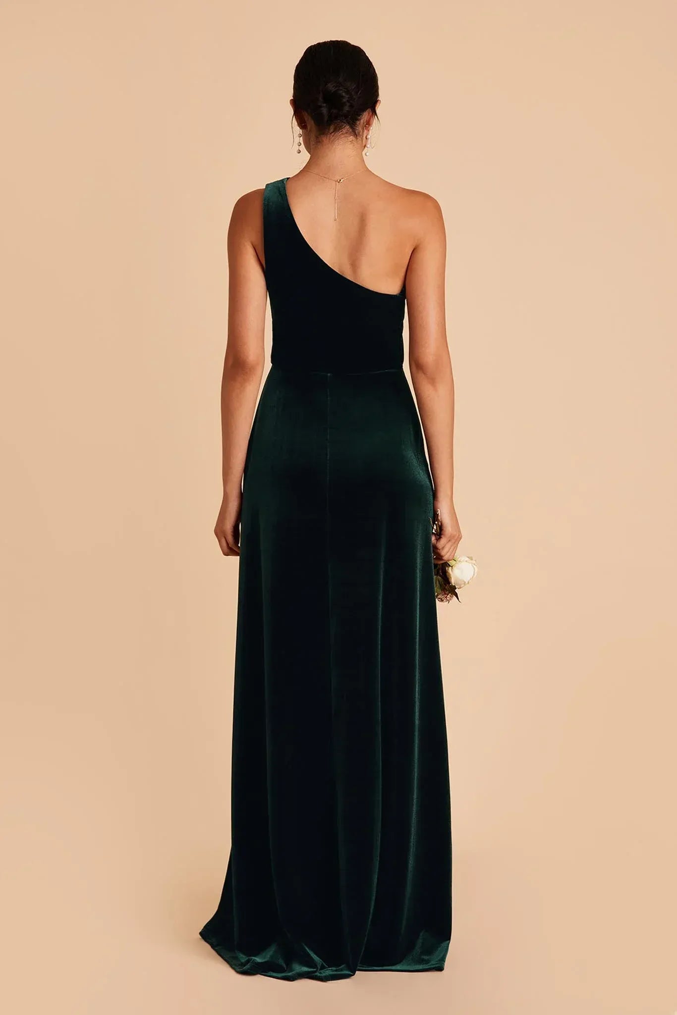 Sleeveless Open Back Floor-Length Wedding Dress - Yihuiw by Yihuiw