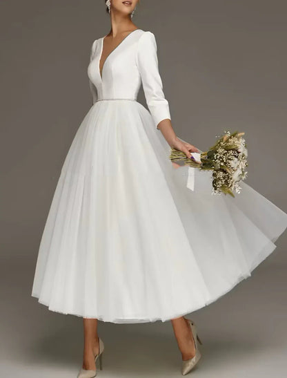 Mini Wedding Dress - Yihuiw by Yihuiw