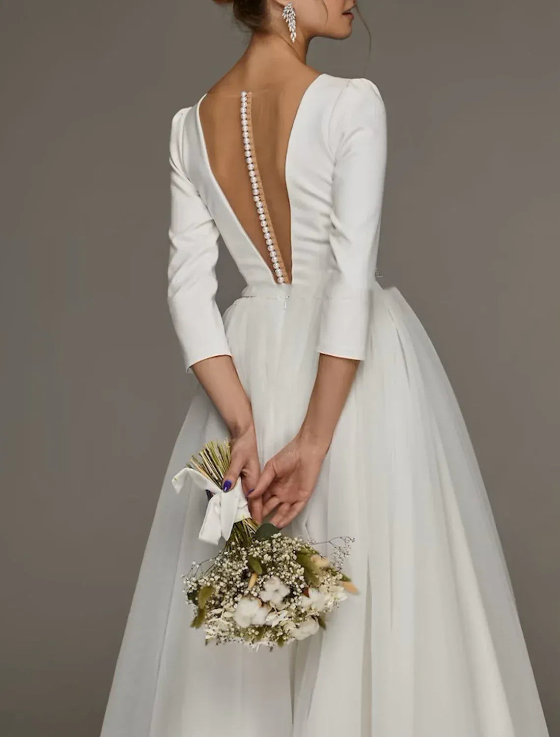 Mini Wedding Dress - Yihuiw by Yihuiw