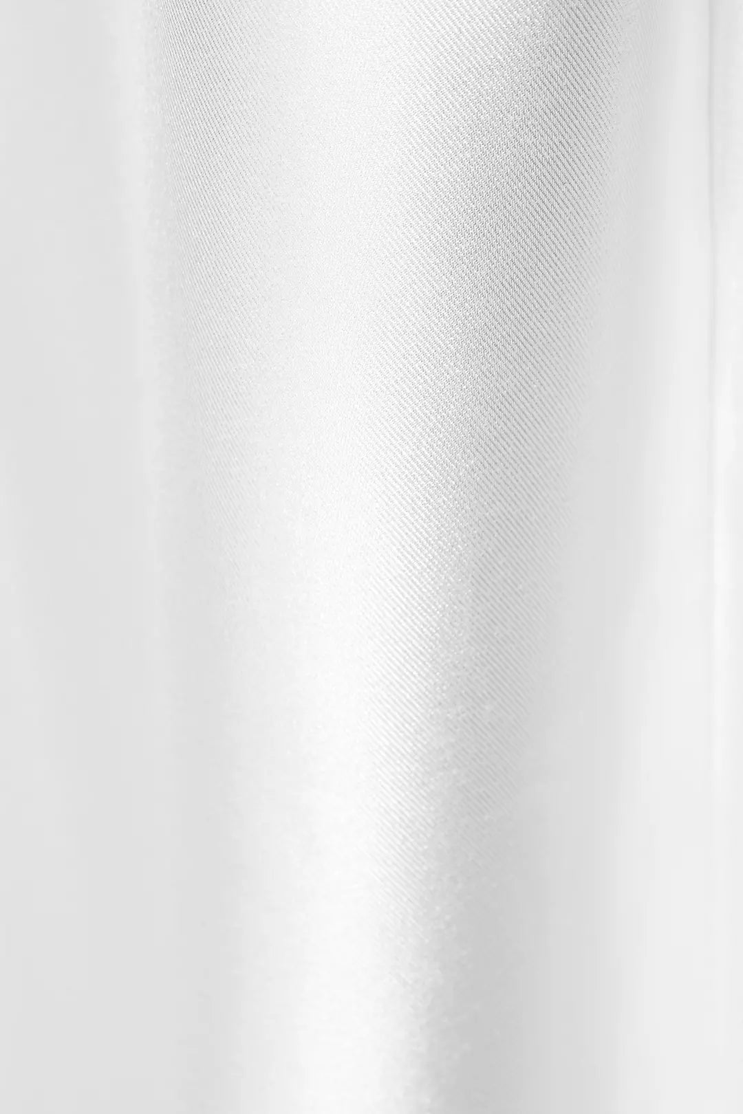 Minimalist Luxe Sheath Strapless Satin Bodice Low-Back Asymmetrical Train Wedding Dress