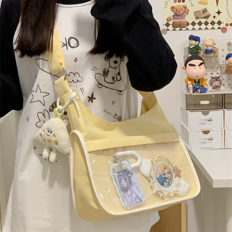 Cute Campus Crossbody Bag Women's Leisure Commute Shoulder