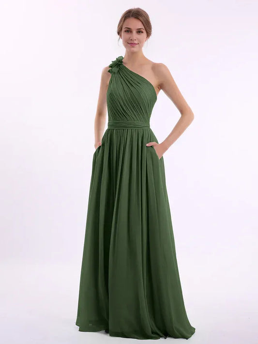 Chiffon Applique Wedding Dress - Yihuiw by Yihuiw