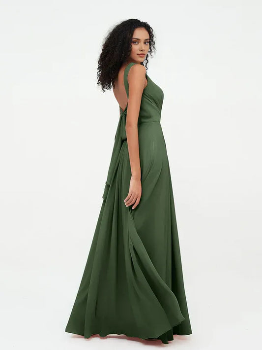 Chiffon Sleeveless Wedding Dress - Yihuiw by Yihuiw
