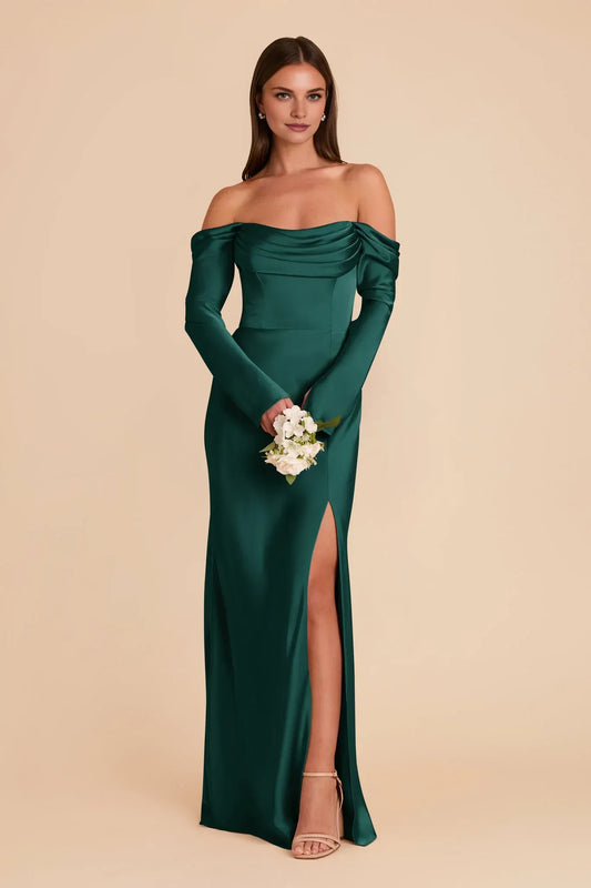 Mermaid Sweetheart Long Sleeve Floor-Length Wedding Dress - Yihuiw by Yihuiw