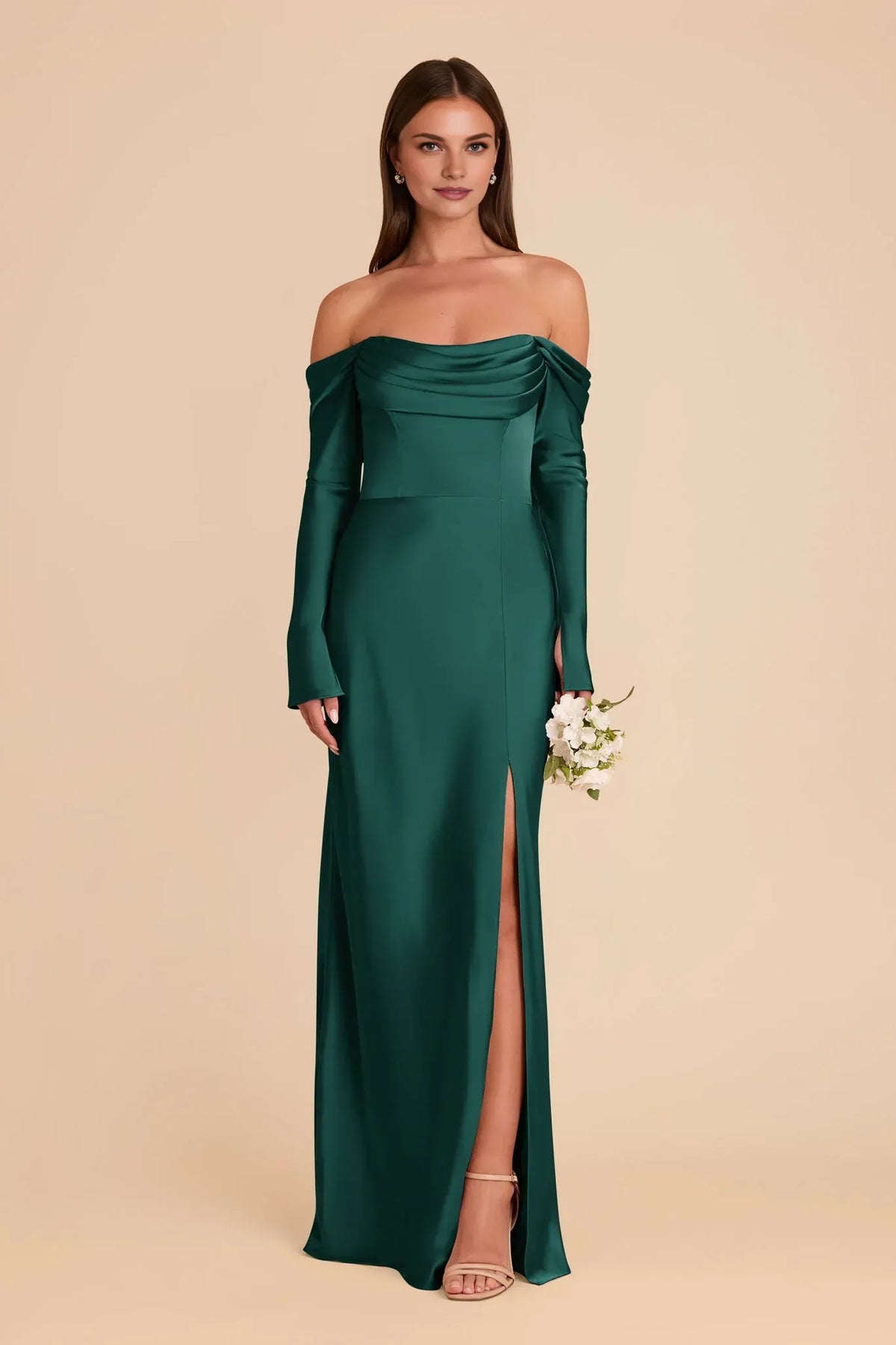 Mermaid Sweetheart Long Sleeve Floor-Length Wedding Dress - Yihuiw by Yihuiw