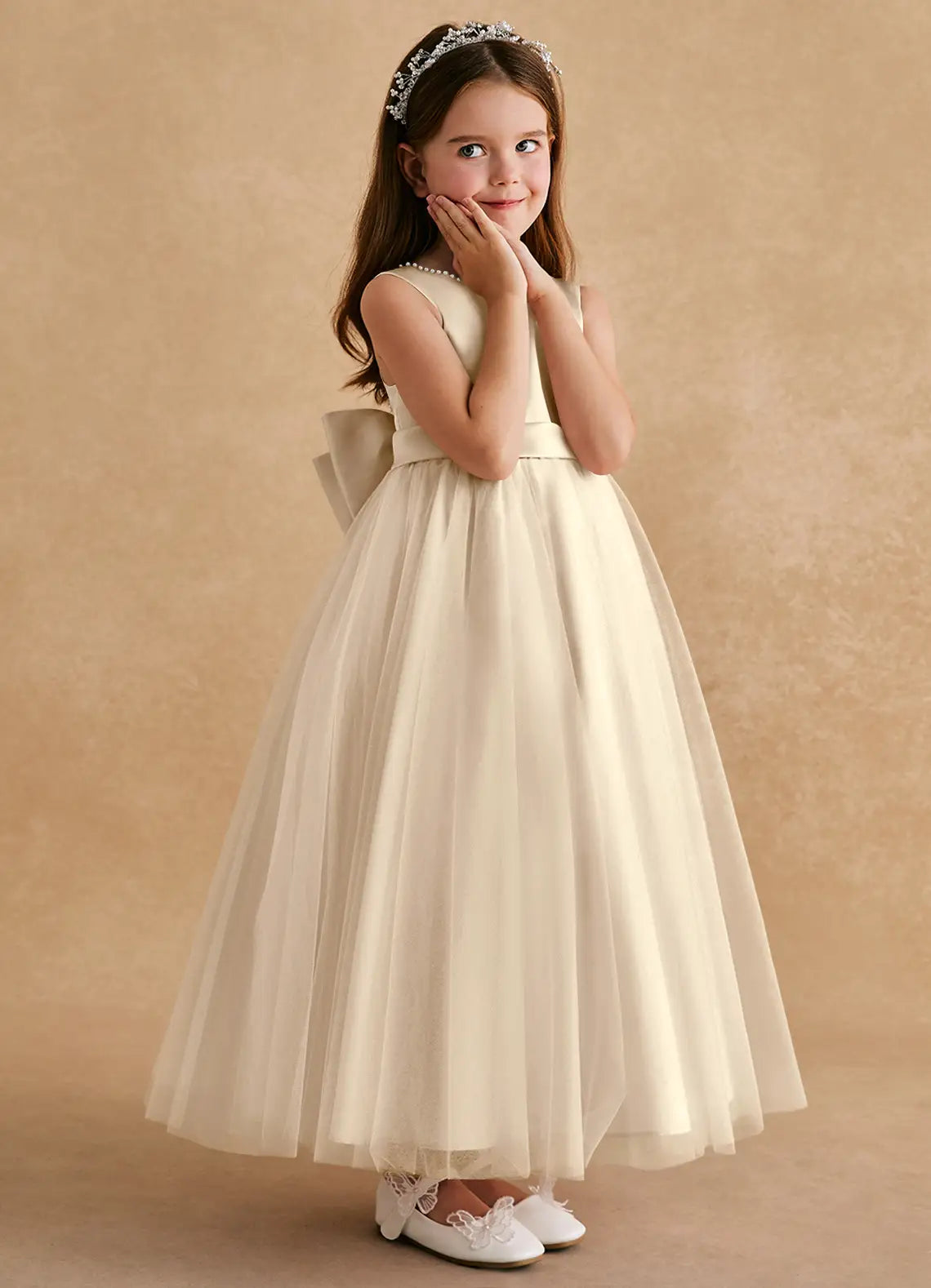 A-Line Sleeveless Floor-Length Formal Dress - Yihuiw by Yihuiw