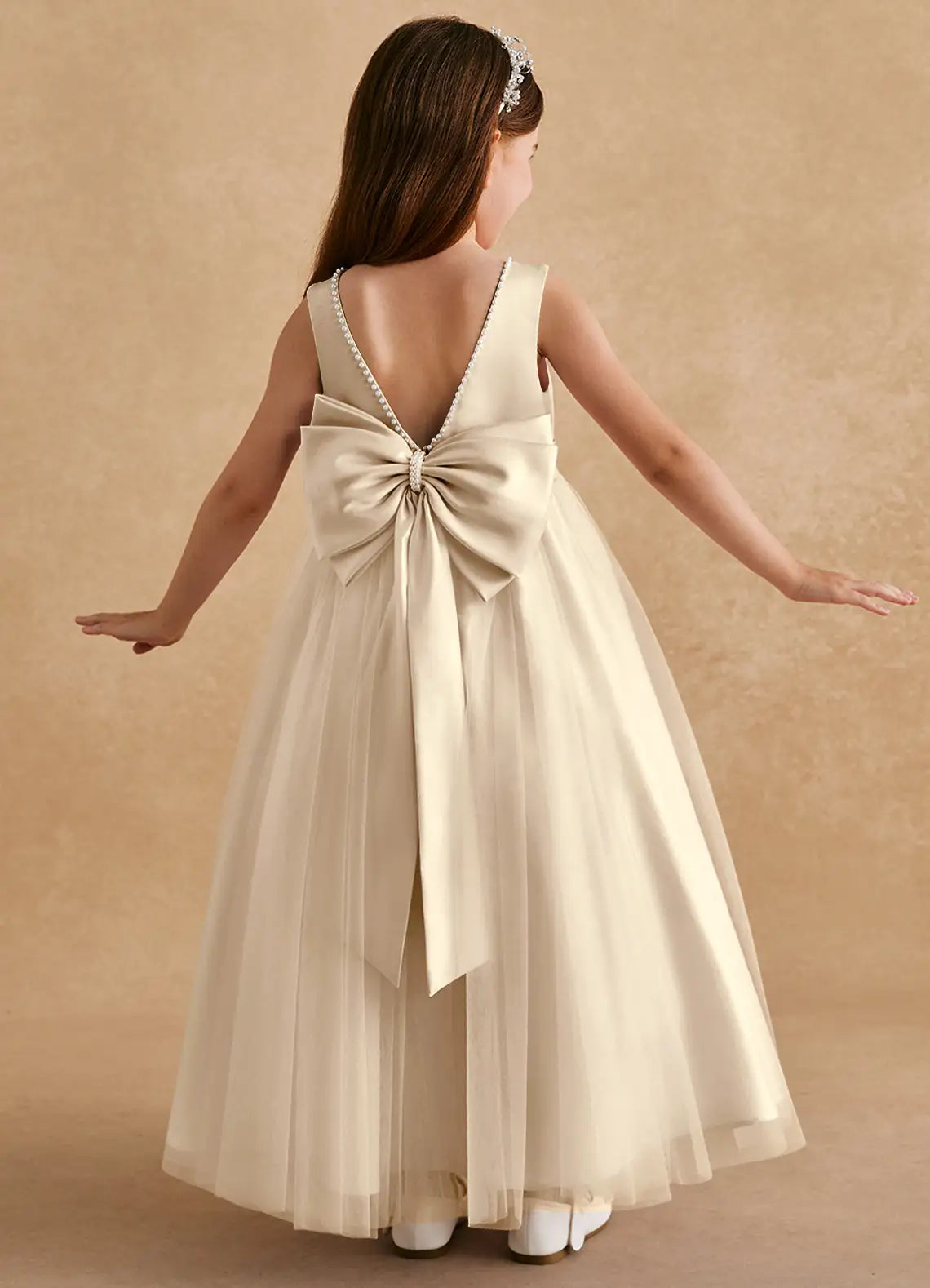 A-Line Sleeveless Floor-Length Formal Dress - Yihuiw by Yihuiw