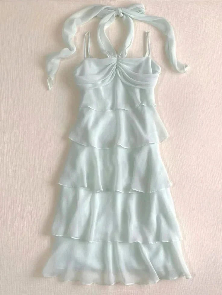 Pretty A line Spaghetti Straps Light Sky Blue Formal Homecoming Dresses Short 21st Birthday Outfits Graduation Dress Mini Cocktail Dresses by YiHuiw