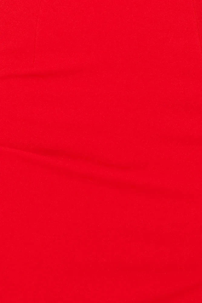 Red Off-Shoulder Flared Mini Dress Flowy skirt Off-the-shoulder Short Prom Dress by YiHuiw