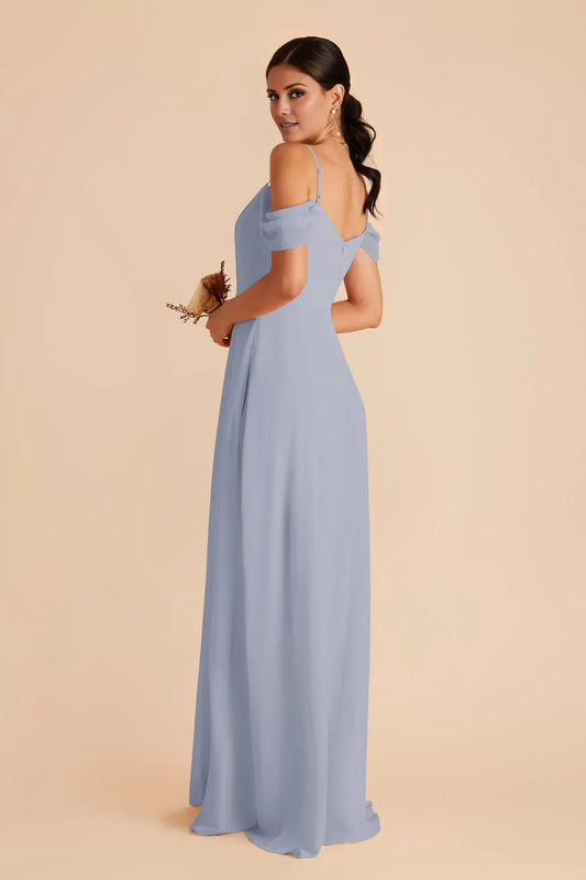 A-Line V-Neck Floor-Length Wedding Dress - Yihuiw by Yihuiw