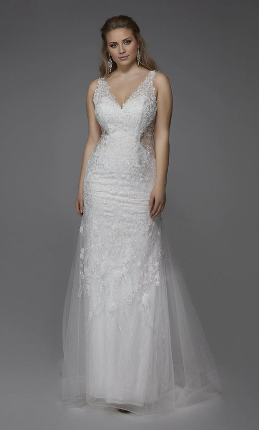 Mermaid Lace Wedding Dress - Yihuiw by Yihuiw