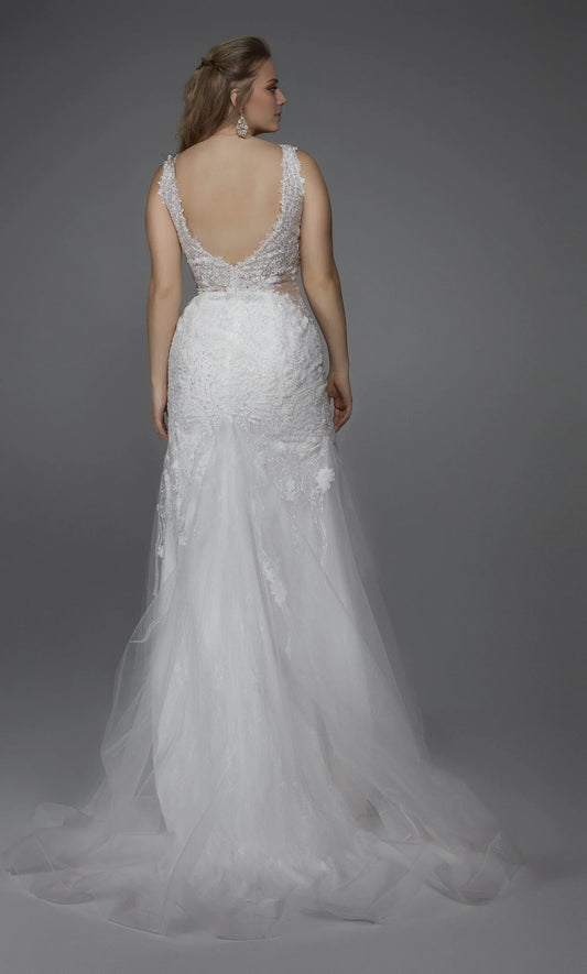 Mermaid Lace Wedding Dress - Yihuiw by Yihuiw