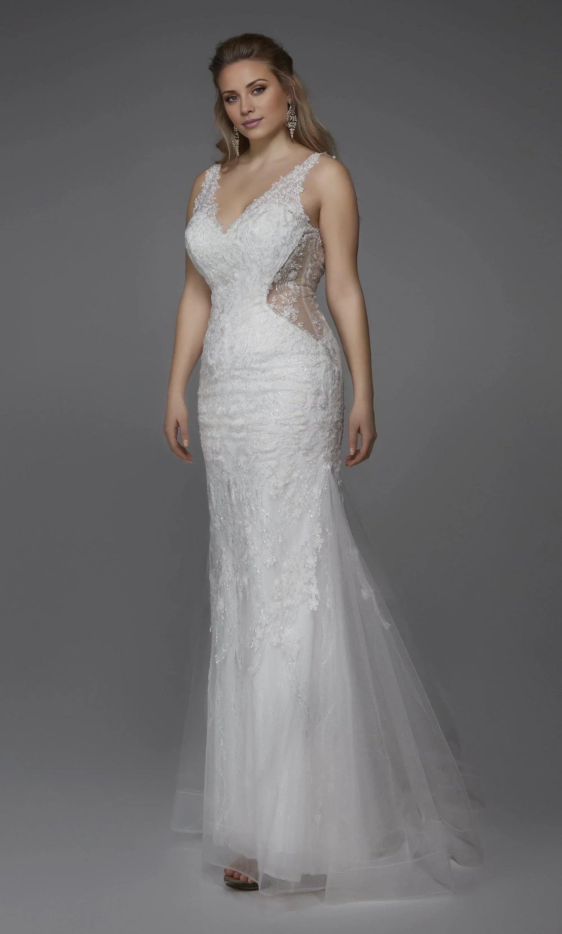 Mermaid Lace Wedding Dress - Yihuiw by Yihuiw