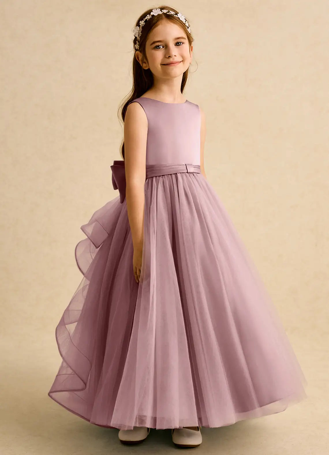 A-Line Sleeveless Ruffled Floor-Length Formal Dress - Yihuiw by Yihuiw